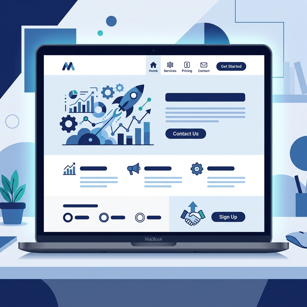 Criação de Landing Pages profissionais